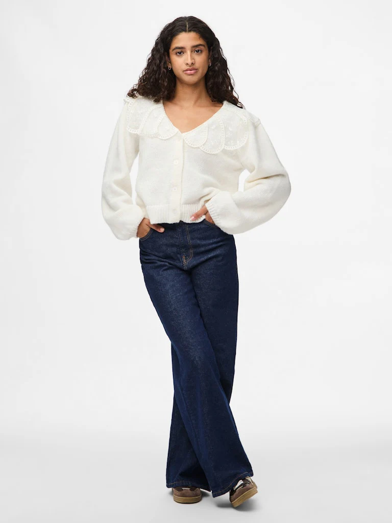 Abby Knit Cardigan (Cloud Dancer) - Image 2