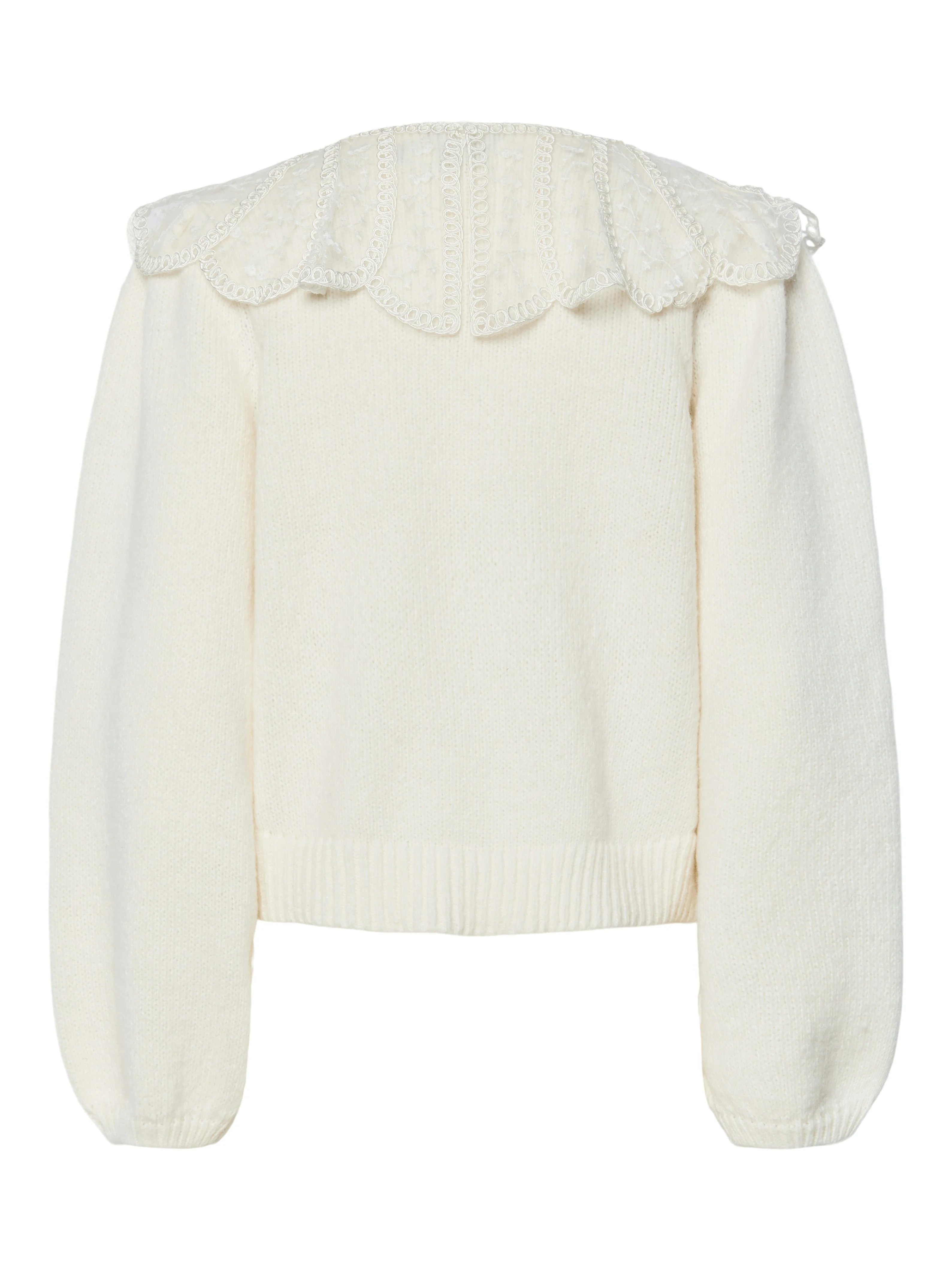 Abby Knit Cardigan (Cloud Dancer) - Image 6