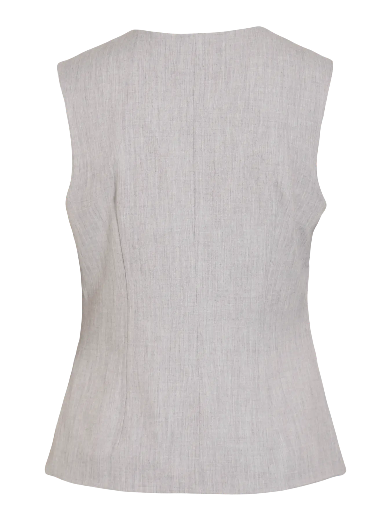 Abigail Waistcoat (Light Grey/Melange) - Image 3