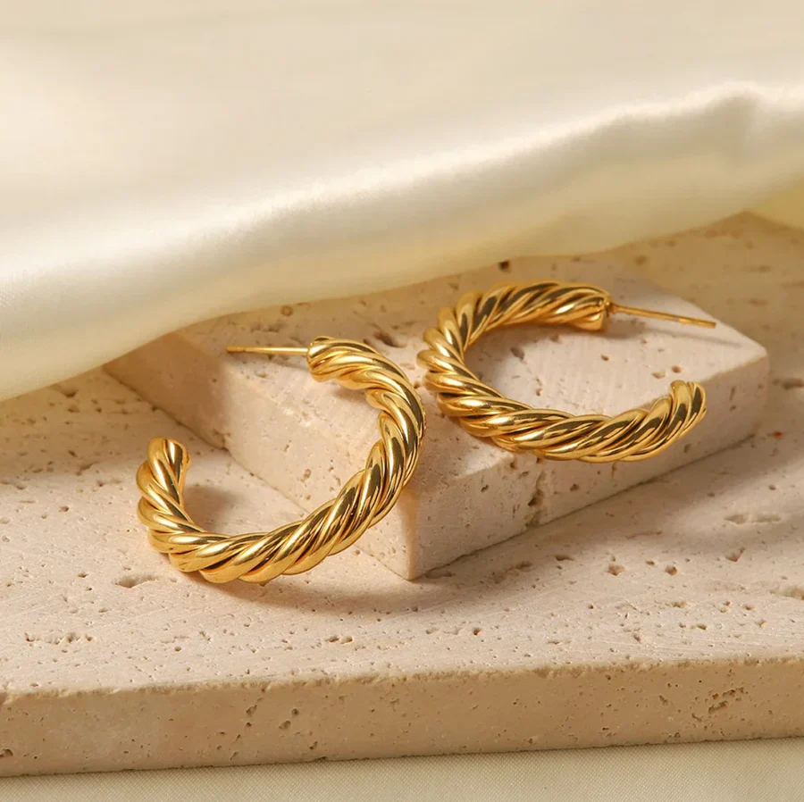 Allessandra Earrings (Gold) - Image 4