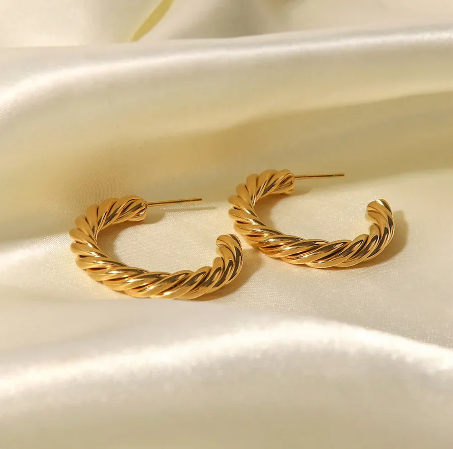 Allessandra Earrings (Gold) - Image 5