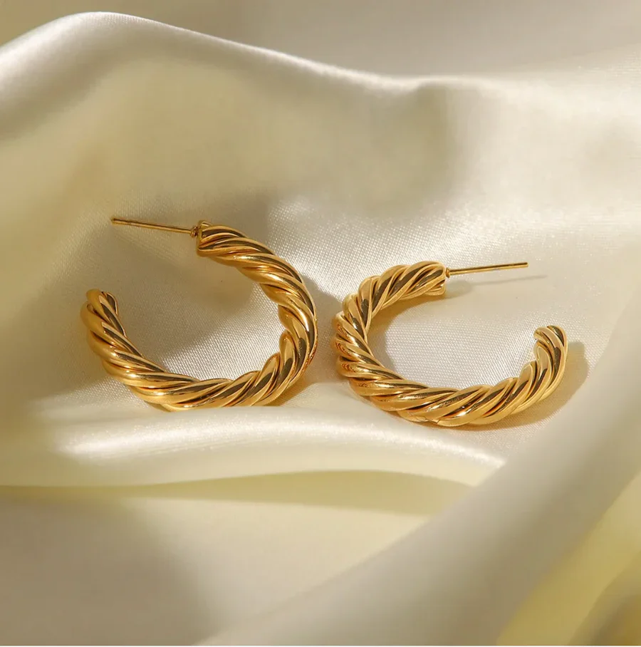 Allessandra Earrings (Gold) - Image 6