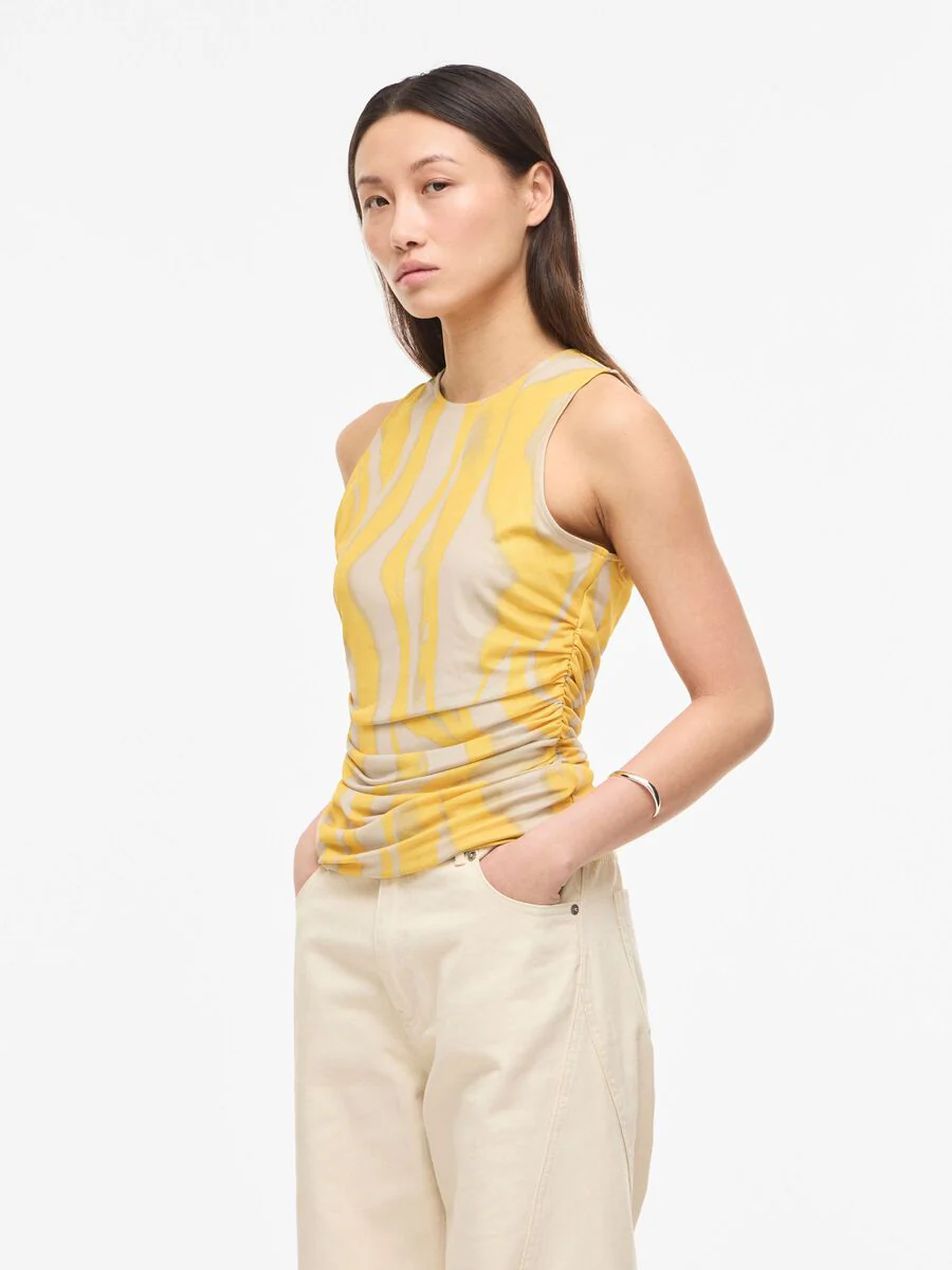 Ally Sleeveless Top (Birch) - Image 2