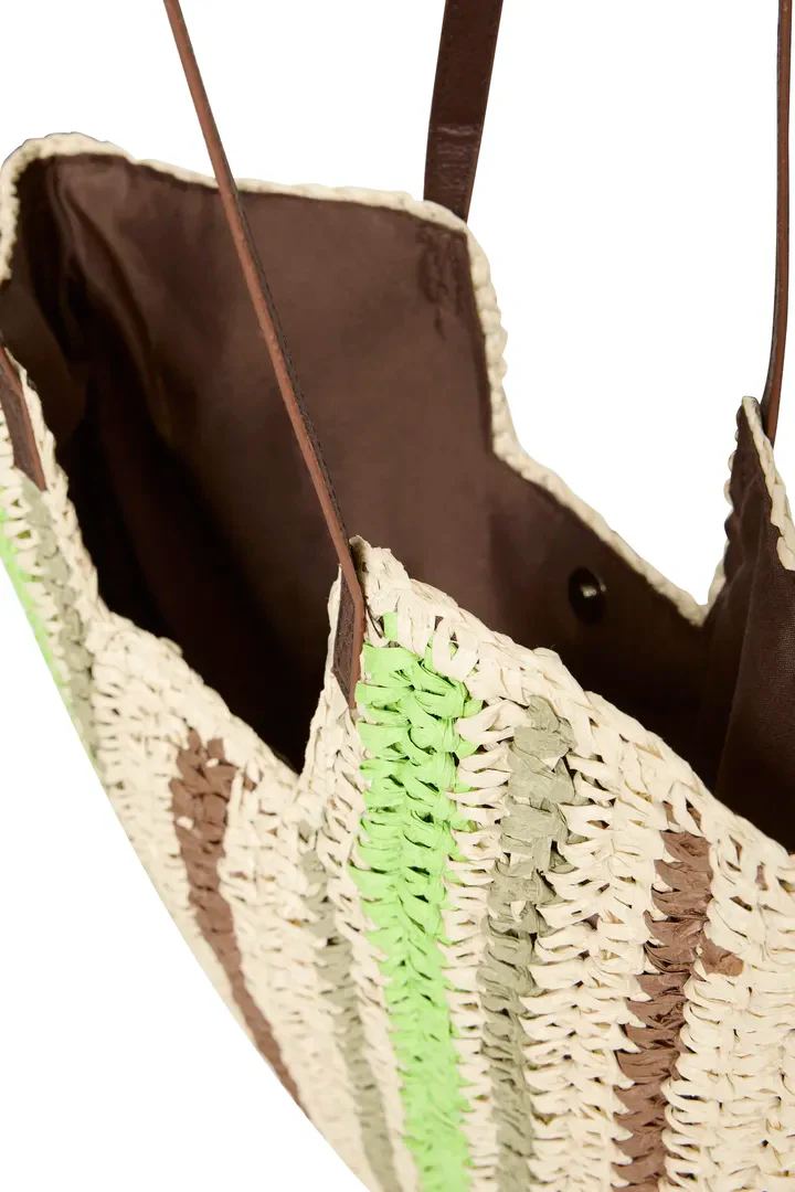 Almine Holdall Shoulder Bag (Natural) - Image 4