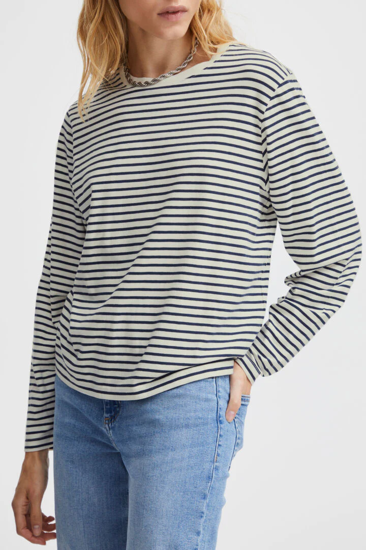ALMIRA L/S TOP (TOTAL ECLIPSE STRIPE) - Image 3