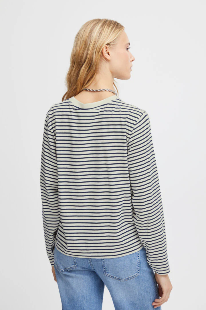 ALMIRA L/S TOP (TOTAL ECLIPSE STRIPE) - Image 5