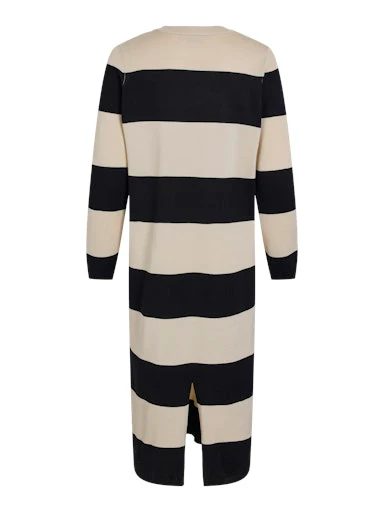 Amanda Knit Dress (Birch/Black) - Image 3