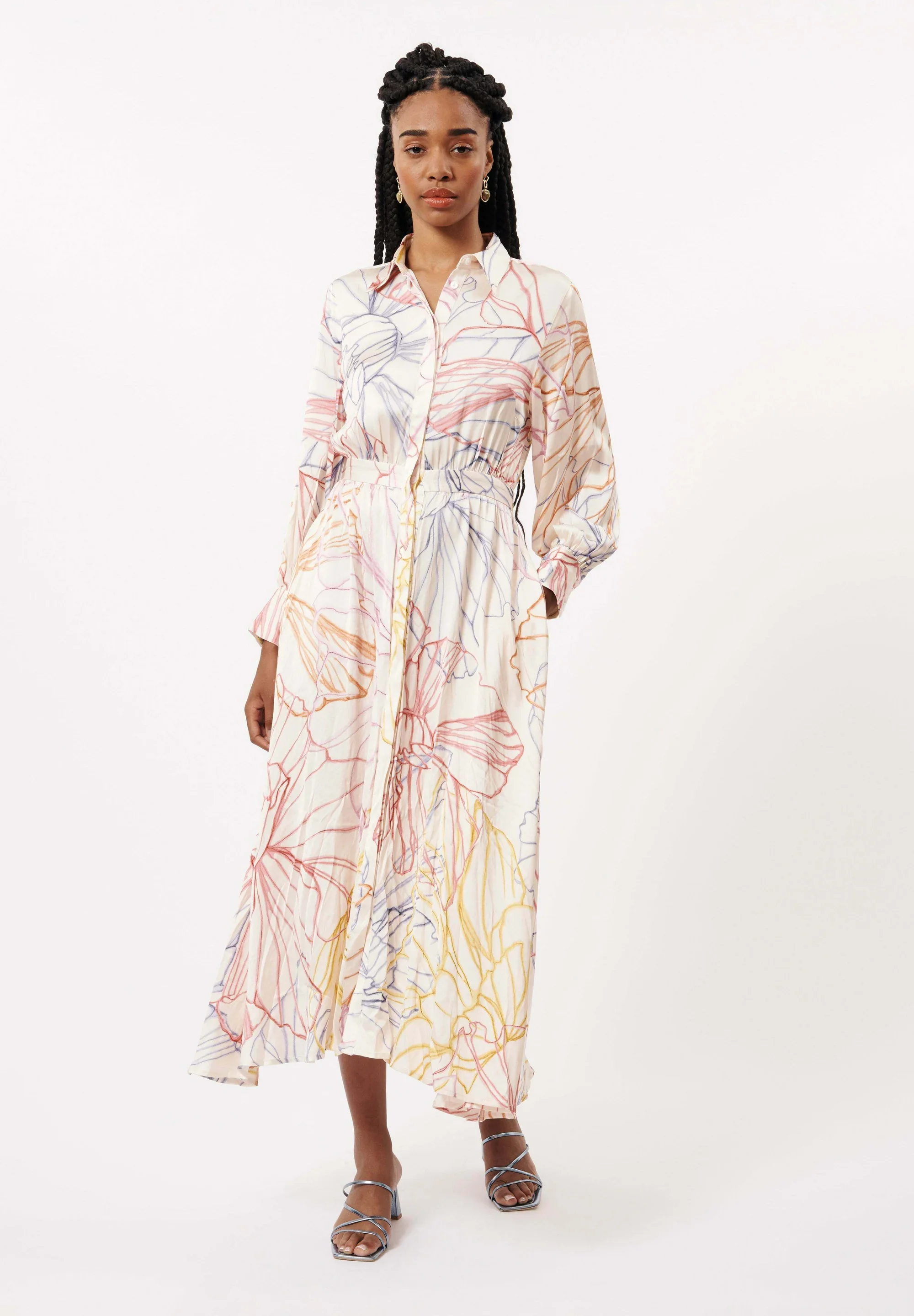 Amanda Shirt Dress (Pastel Sketch)