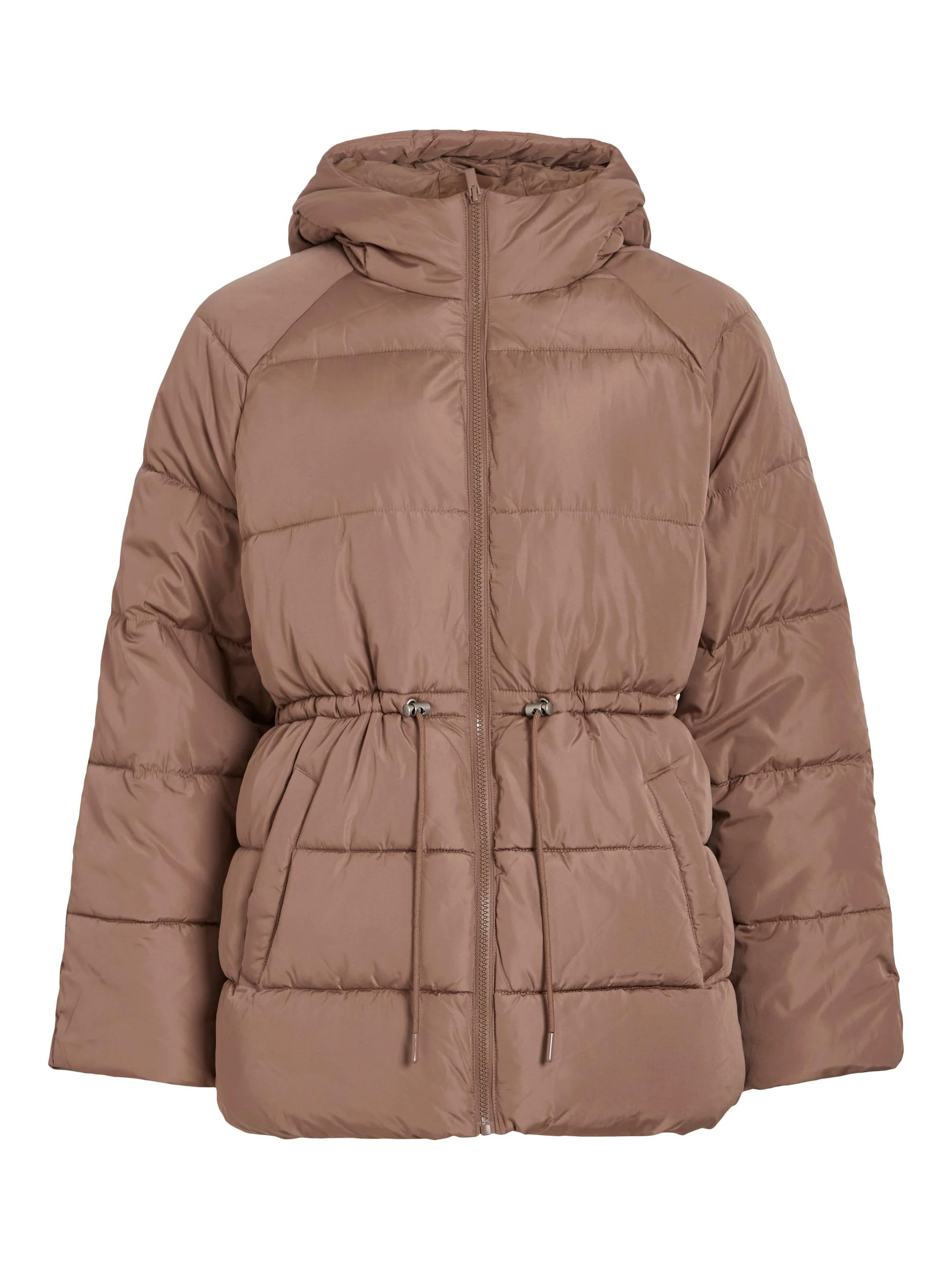 ANA PADDED SHORT JACKET (BROWN LENTIL)u - Image 4