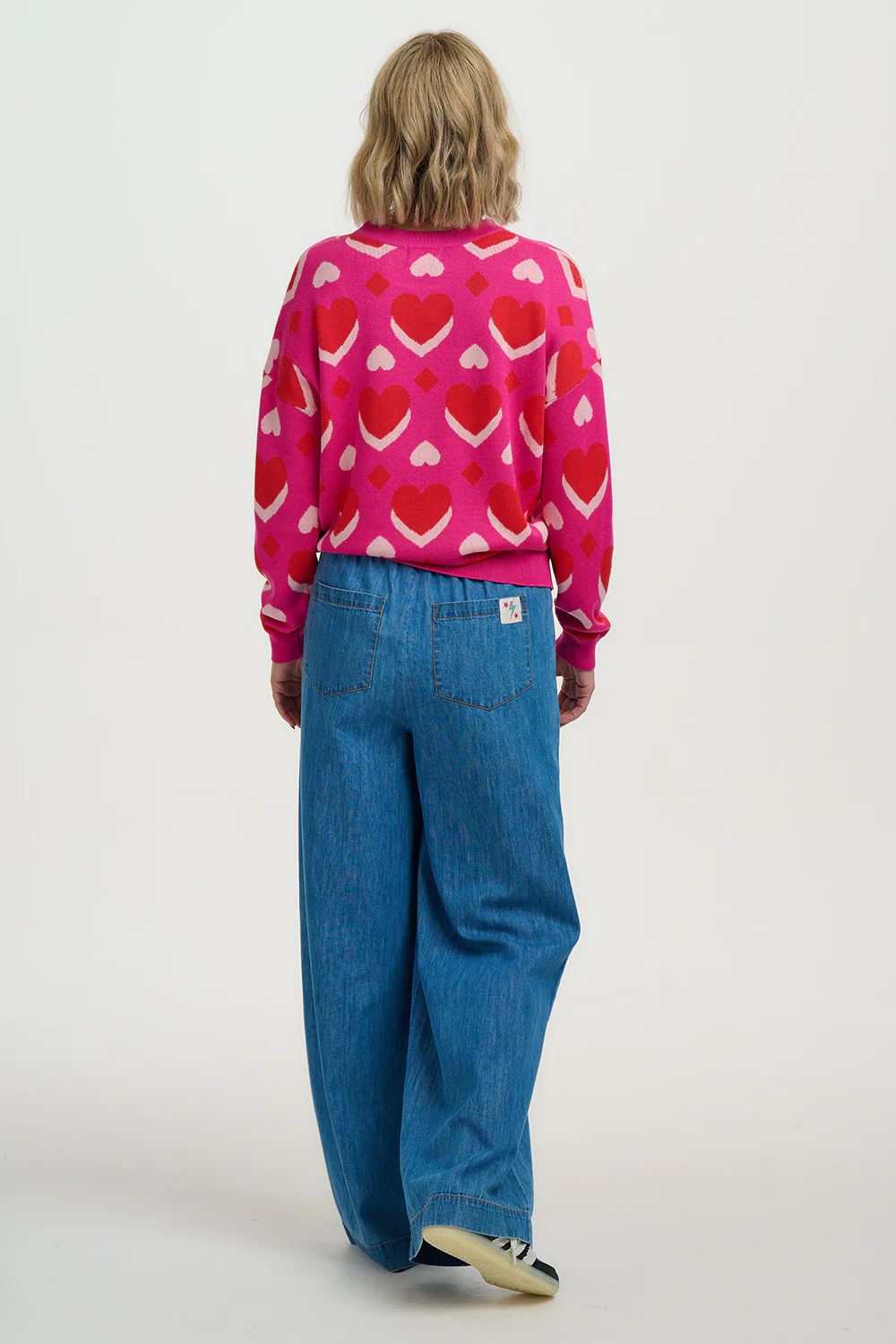 Andi Jumper (Pink/Geo Hearts) - Image 3