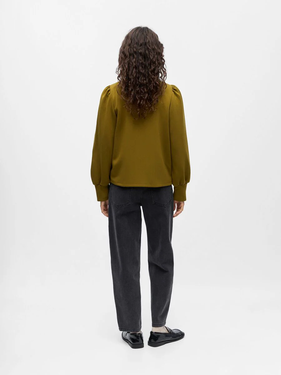 Andy Long Sleeve Top (Fir Green) - Image 3