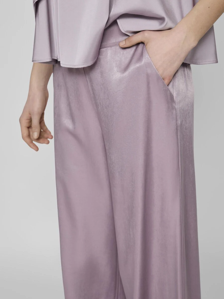 Angilique High Waisted Trousers (Mauve) - Image 5