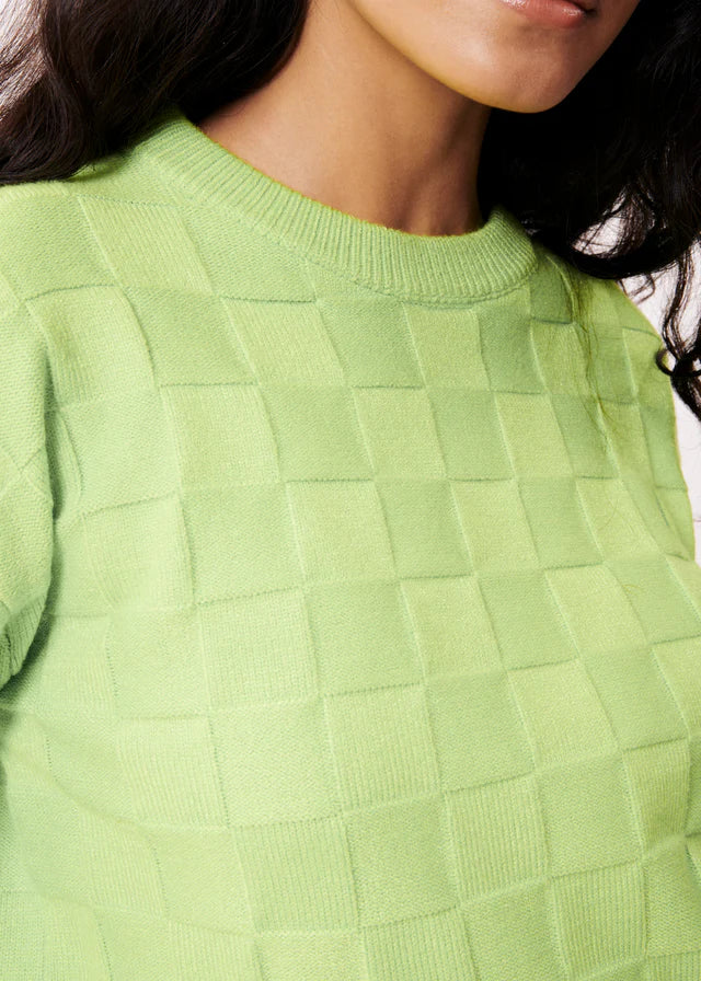 ANJALI JUMPER (LIME GREEN) - Image 5