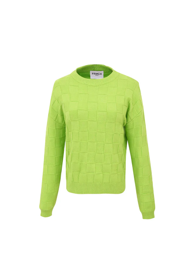 ANJALI JUMPER (LIME GREEN) - Image 6