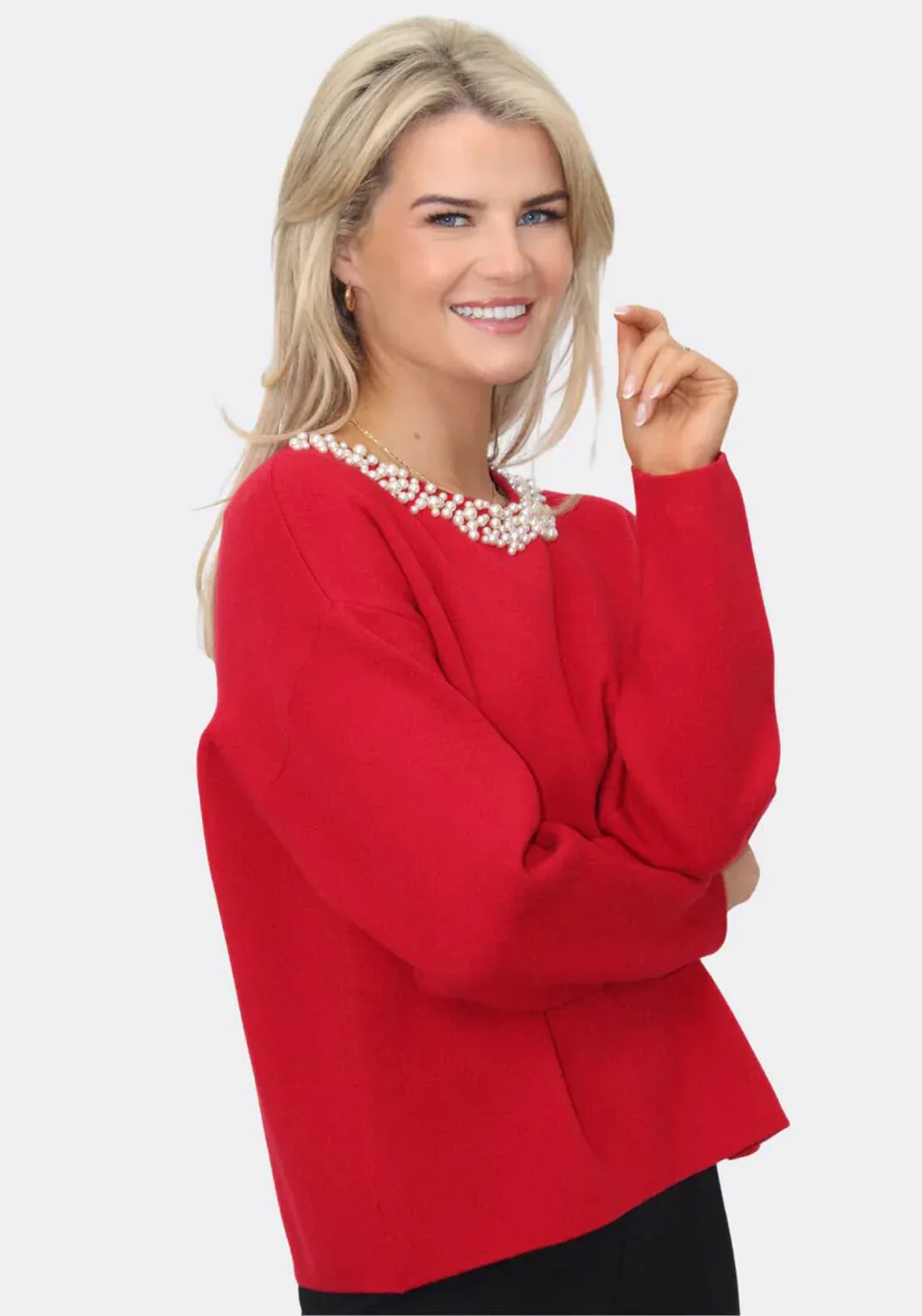 Annabella Jumper (Red) - Image 3