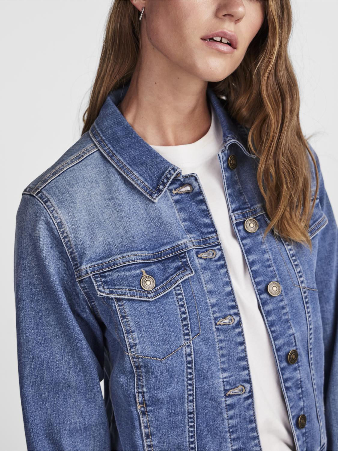 Annie Denim Jacket (Medium Blue) - Image 5