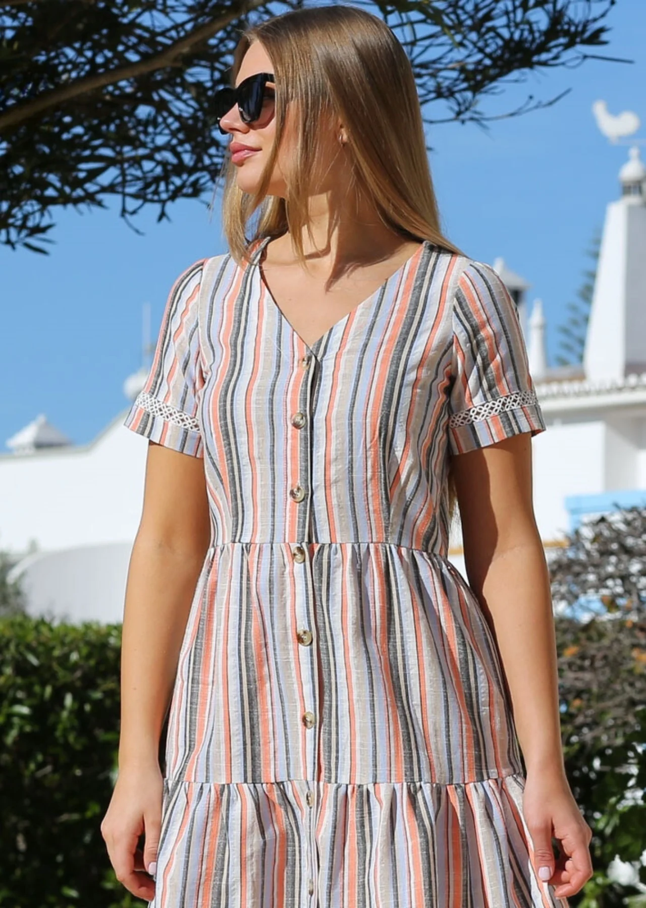 Annie Dress (Orange) - Image 2