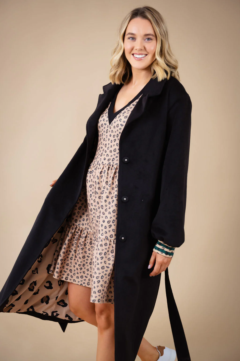 Aoibheann Coat (Black) - Image 2