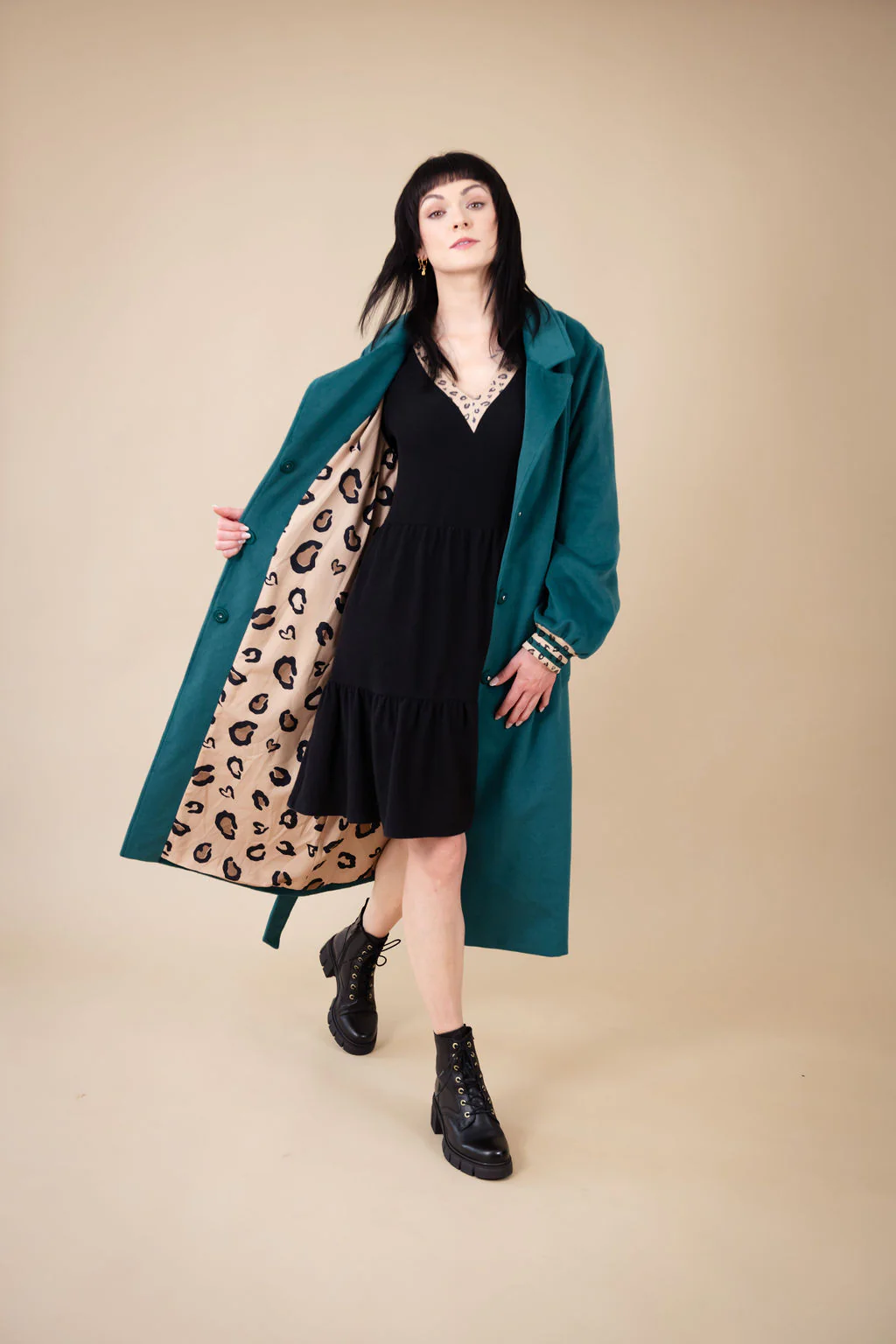 Aoibheann Coat (Green) - Image 3