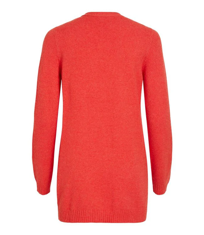 Ashley Open Knit Cardigan (Barbados Cherry) - Image 2