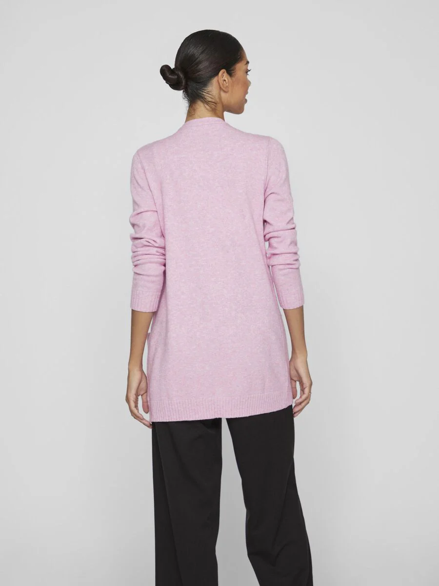 ASHLEY OPEN KNIT CARDIGAN (PASTEL LAVENDER) - Image 6