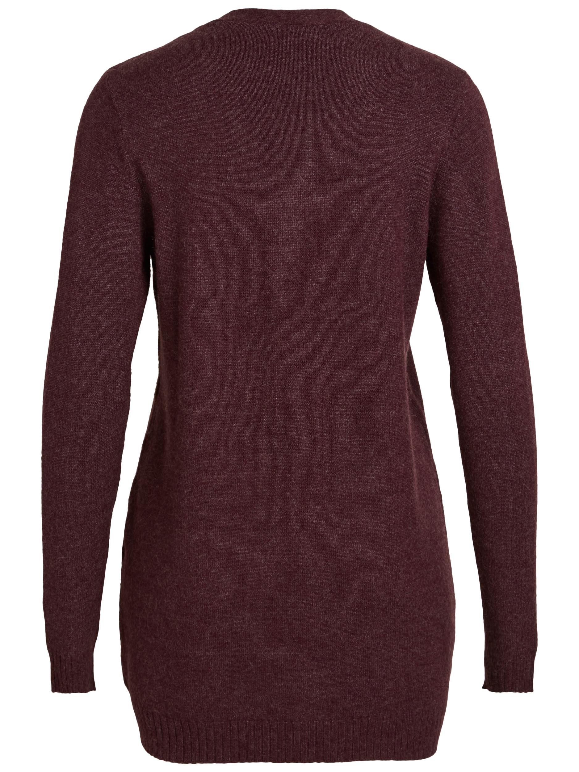 ASHLEY OPEN KNIT CARDIGAN (WINETASTING) - Image 7