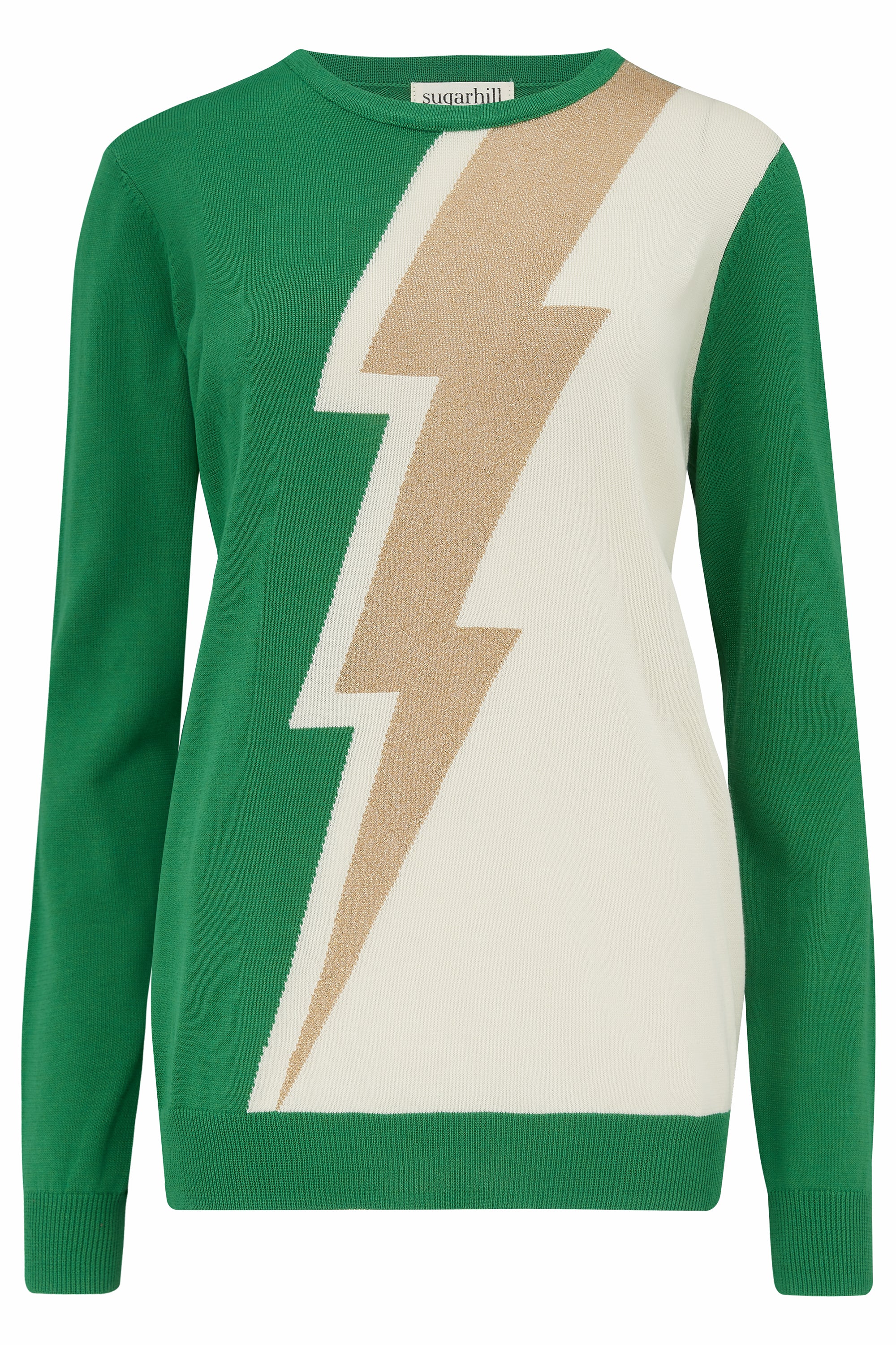 Astrid Jumper | Green Lightning Shimmer - Image 5