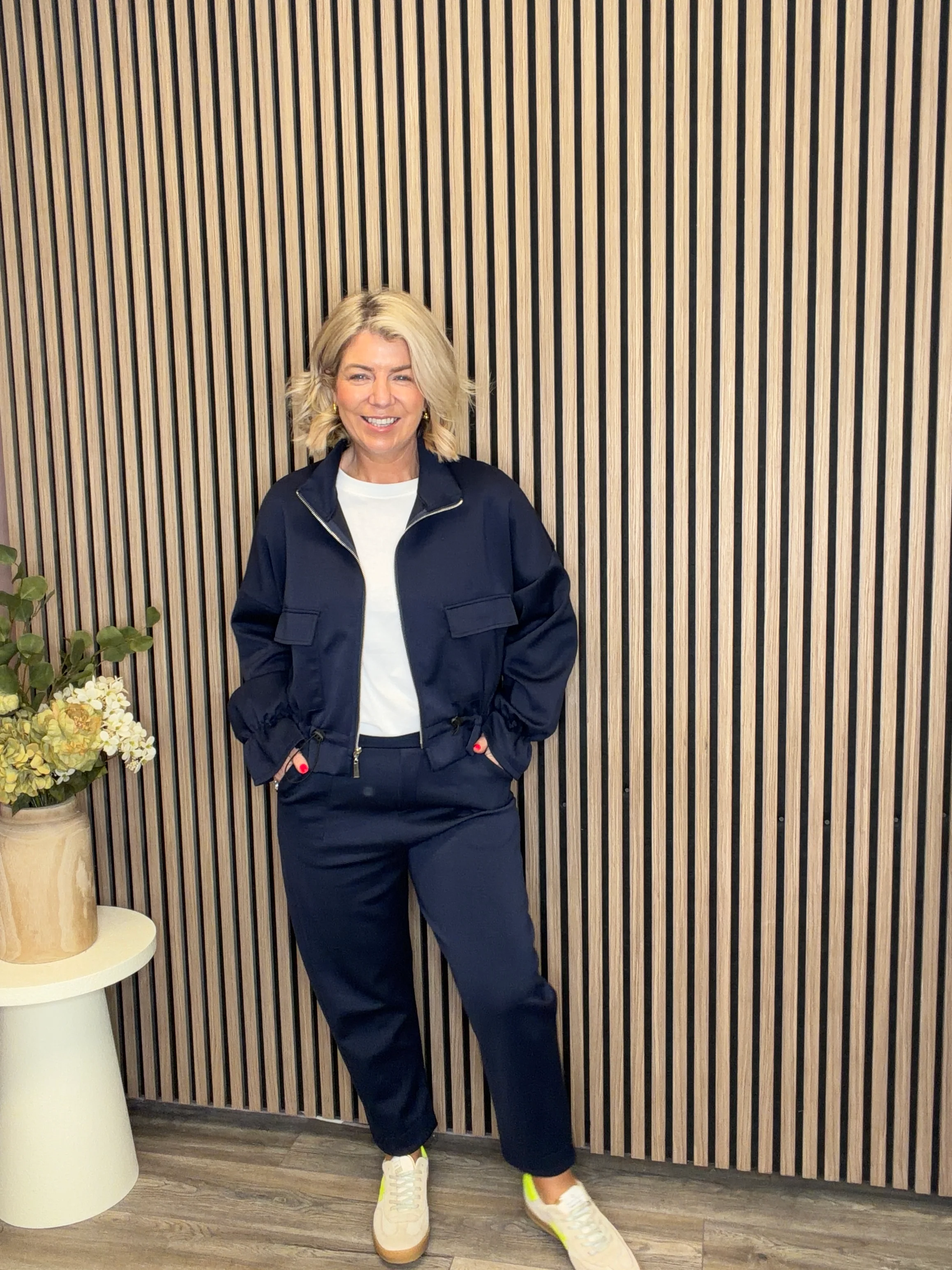 Ava Co-Ord (Navy) - Image 2