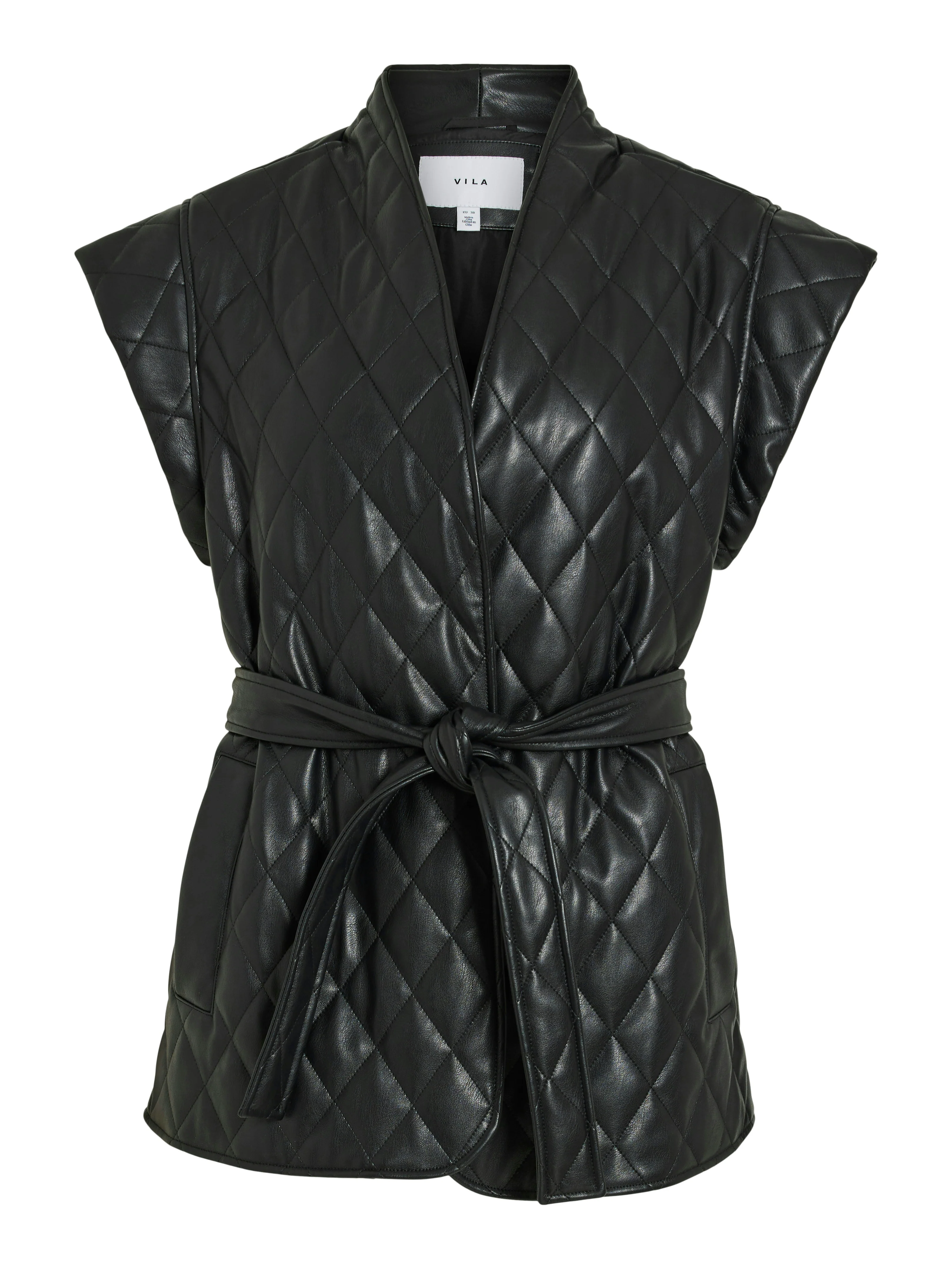Bara Quilted Gilet (Black Beauty) - Image 5