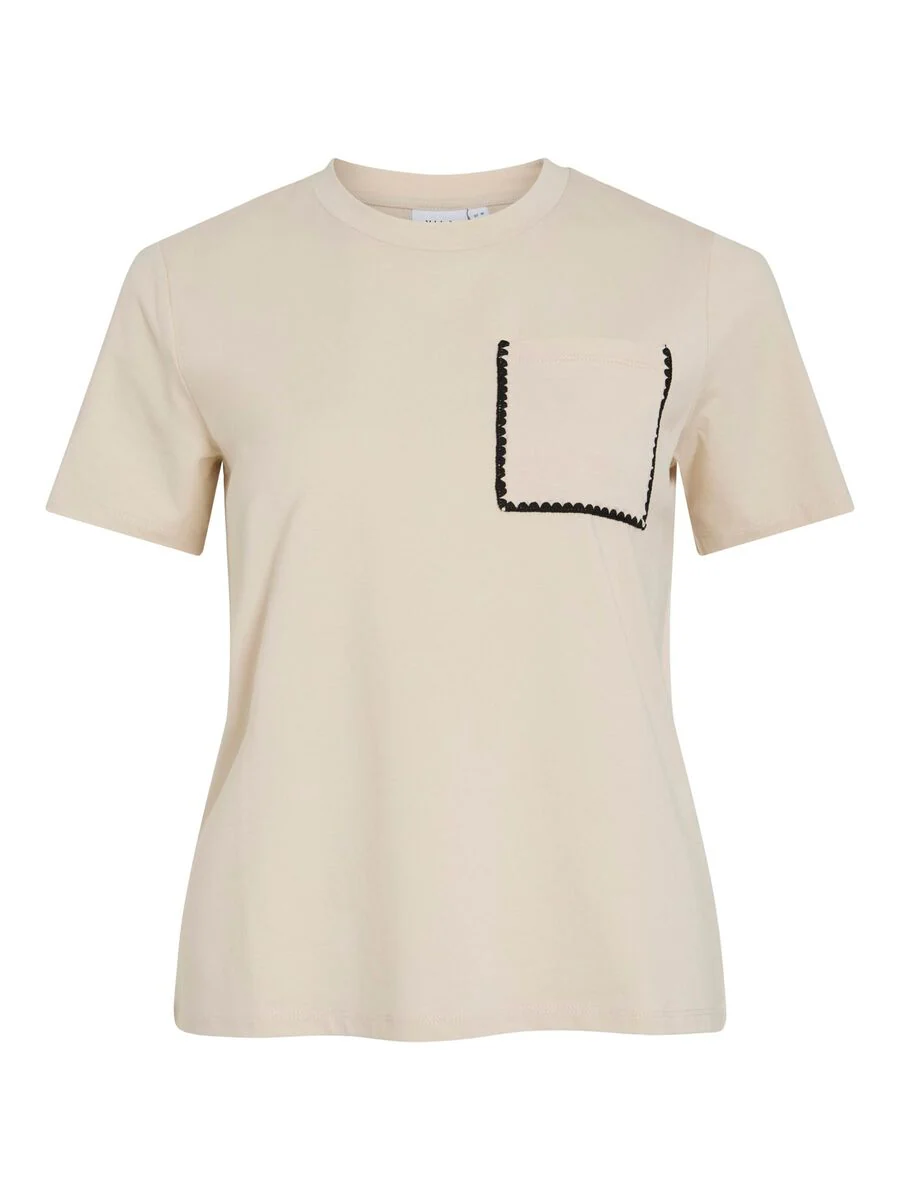 Beata T-Shirt (Birch/Embroidered) - Image 6