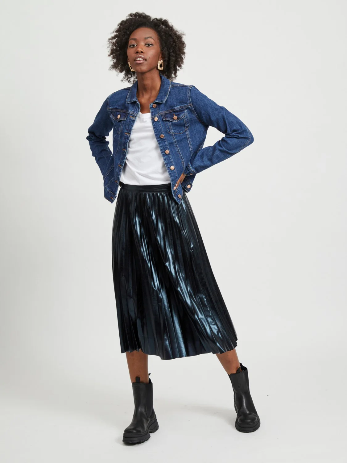 Bellamy Denim Jacket (Dark Wash) - Image 3