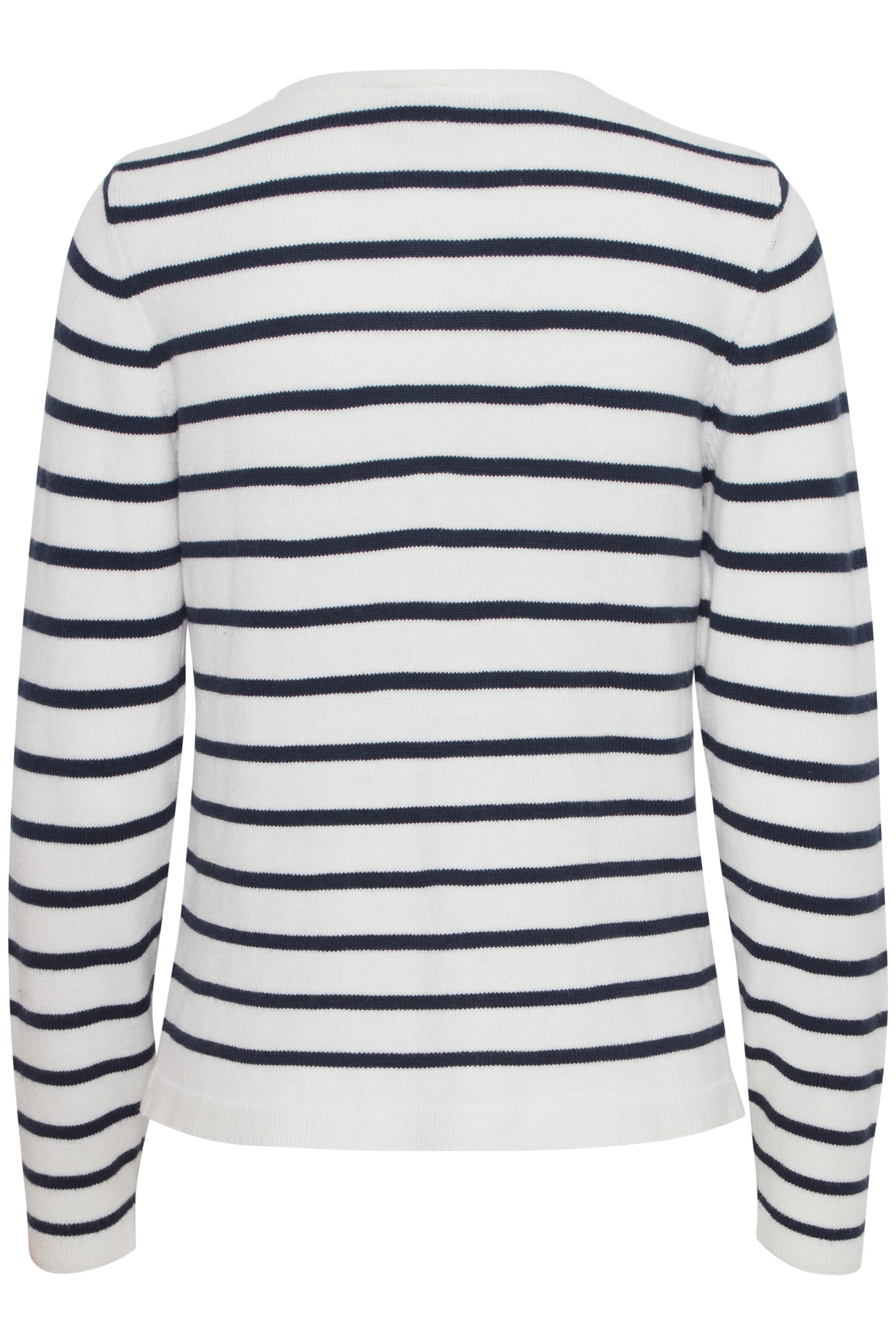 BEXLEY CARDIGAN (WHITE/ NAVY) - Image 5