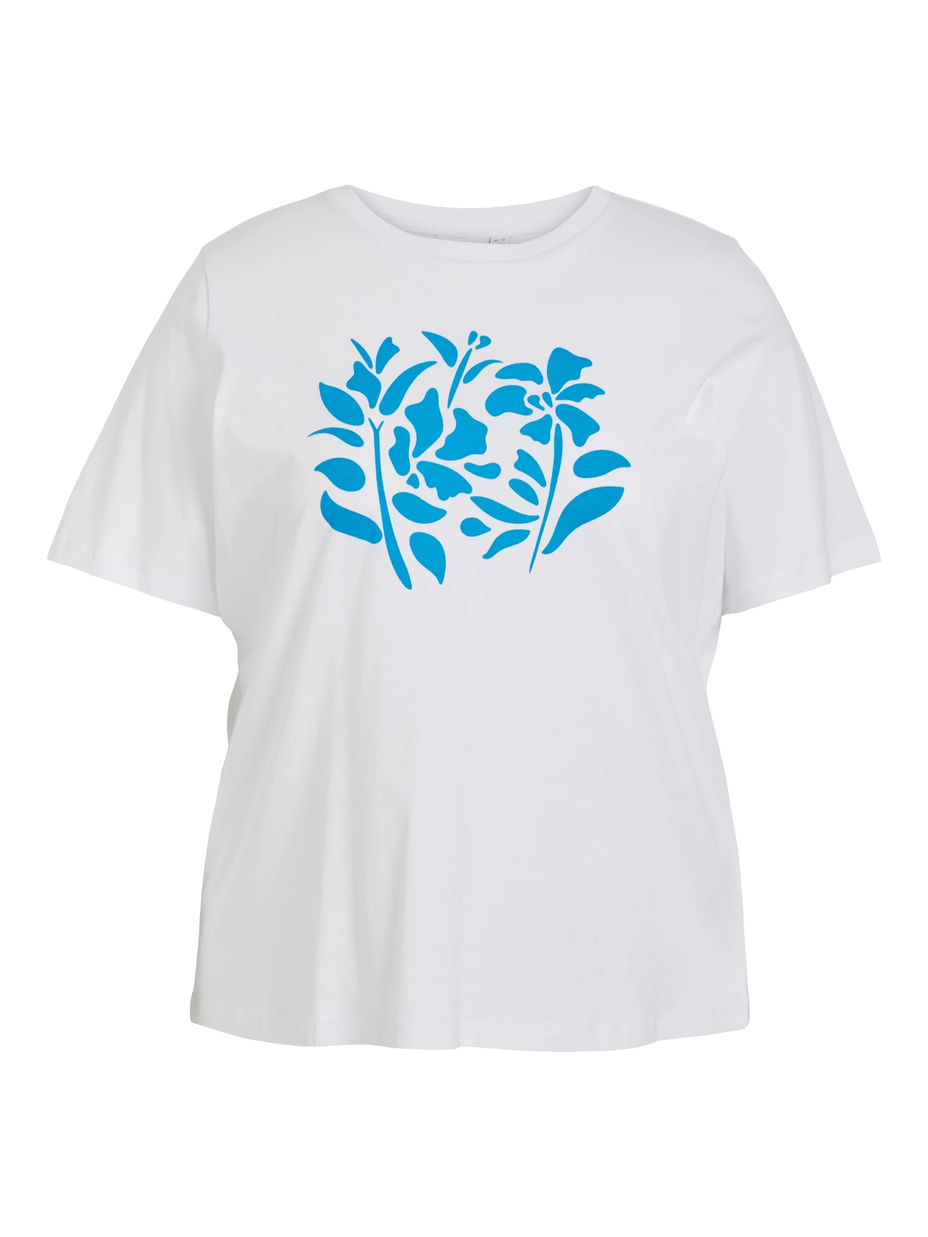 BILLY ABSTRACT TSHIRT (WHITE/BLUE) - Image 2