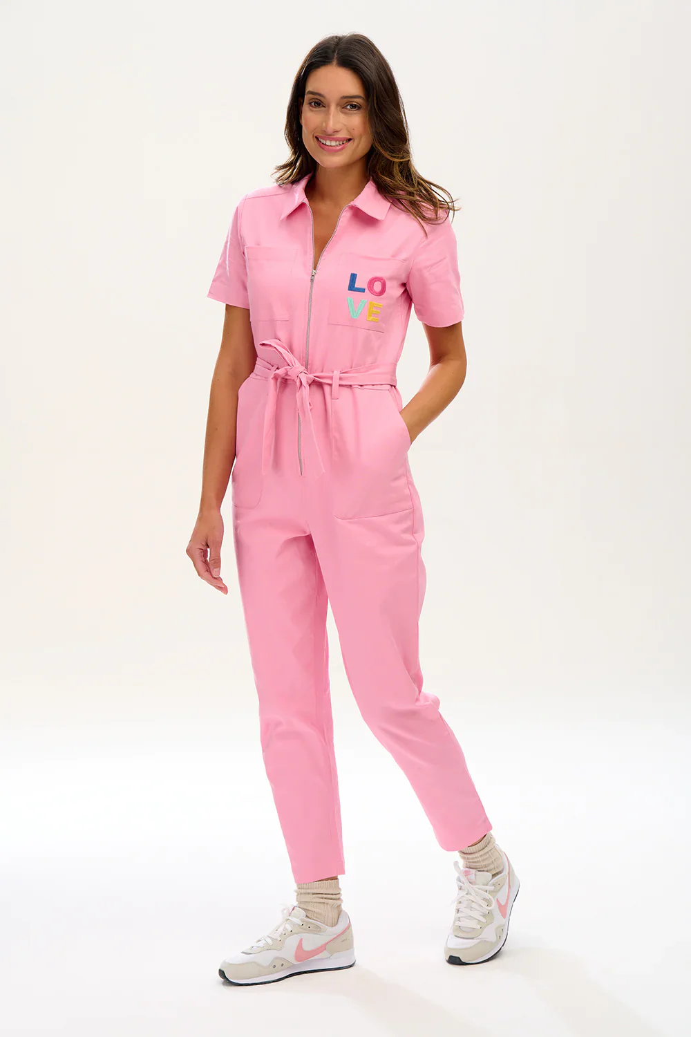 Billy Boilersuit (Pink, Love Pocket) - Image 6