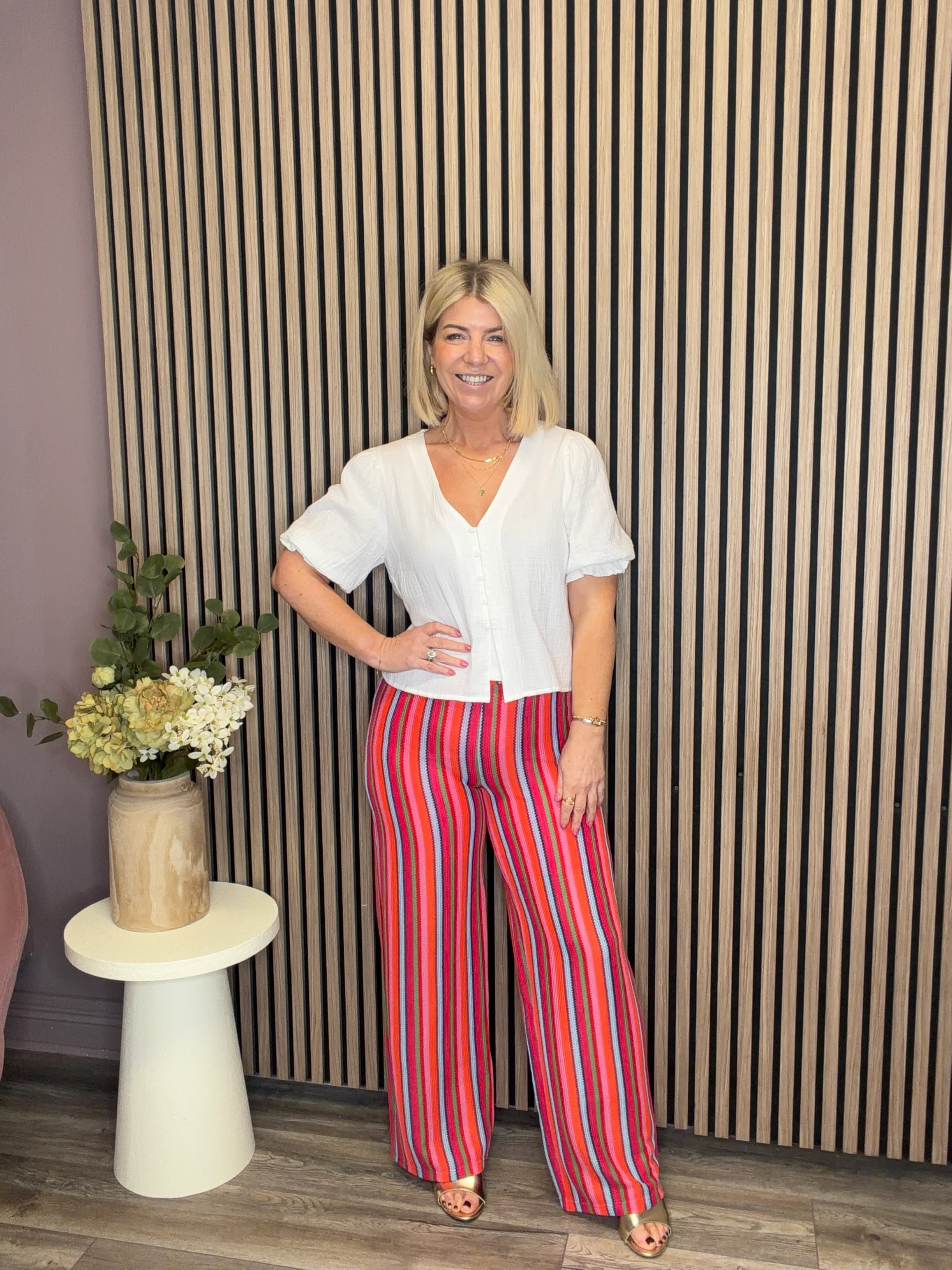 Billy Striped Pants (Multi Stripe) - Image 3