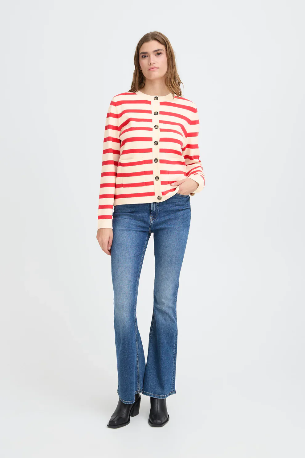 Blake Cardigan (Birch/Teaberry) - Image 3