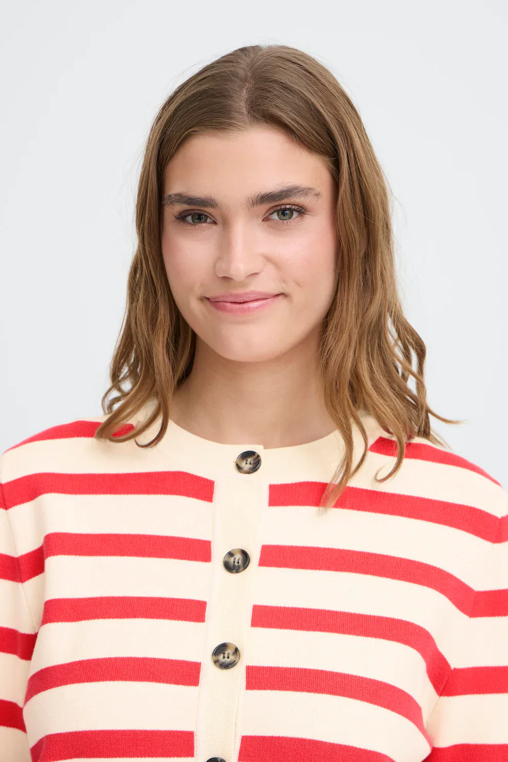 Blake Cardigan (Birch/Teaberry) - Image 4