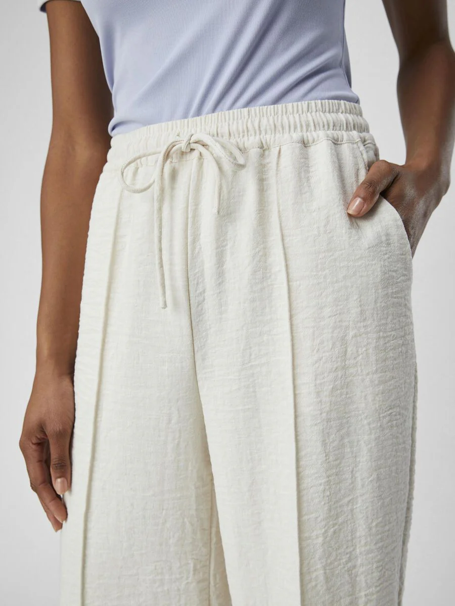Blea High Waisted Trouser (White Sand) - Image 2