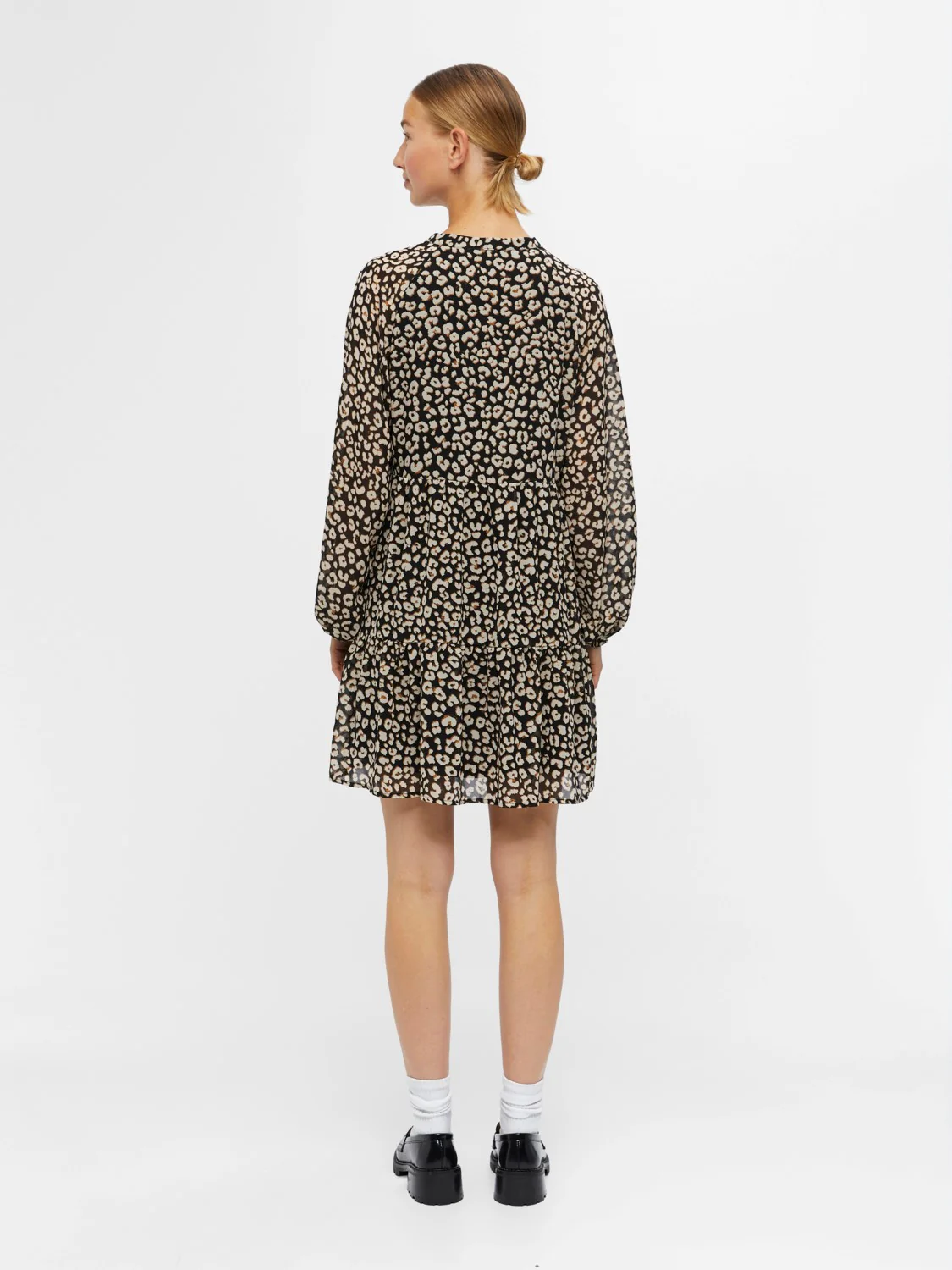 Braylon Smock Dress (Leopard) - Image 3