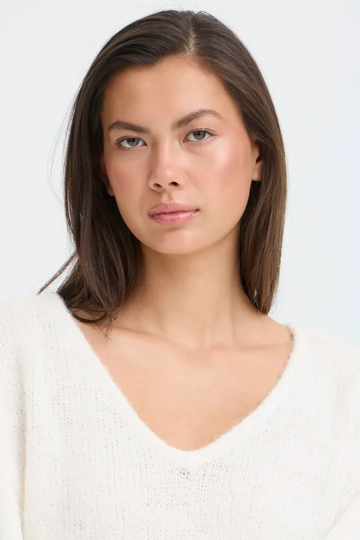 Bria Knit Jumper (Cloud Dancer) - Image 3