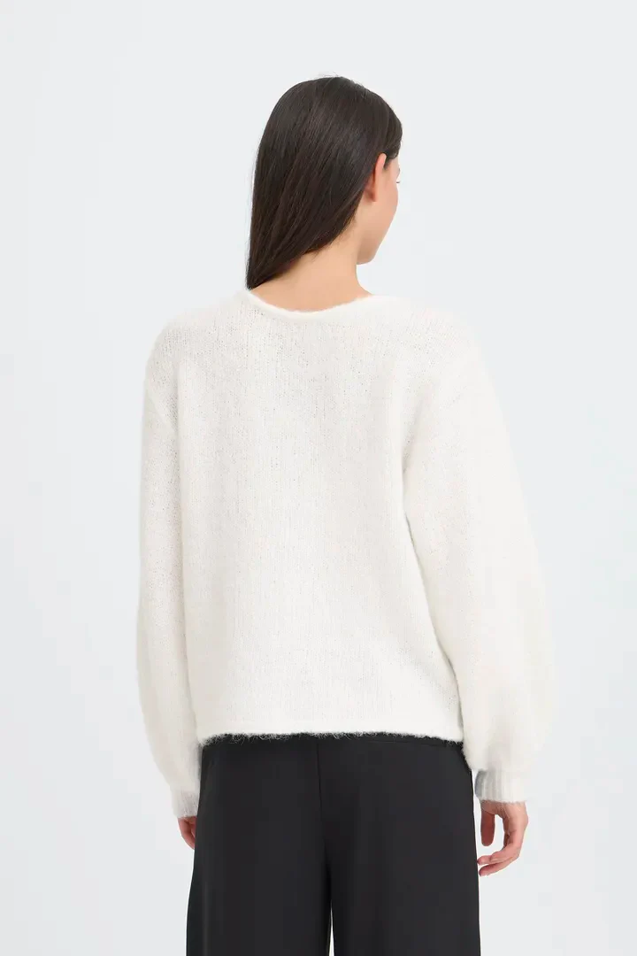 Bria Knit Jumper (Cloud Dancer) - Image 5