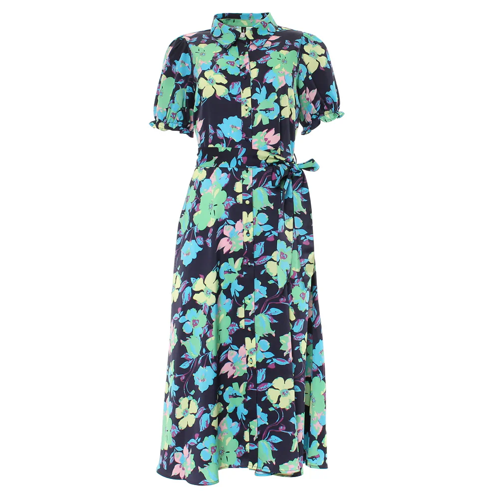 Briana Dress (Navy) - Image 3