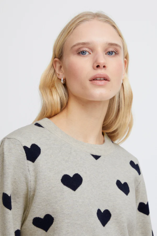 Brielle Jumper (Navy Heart) - Image 2