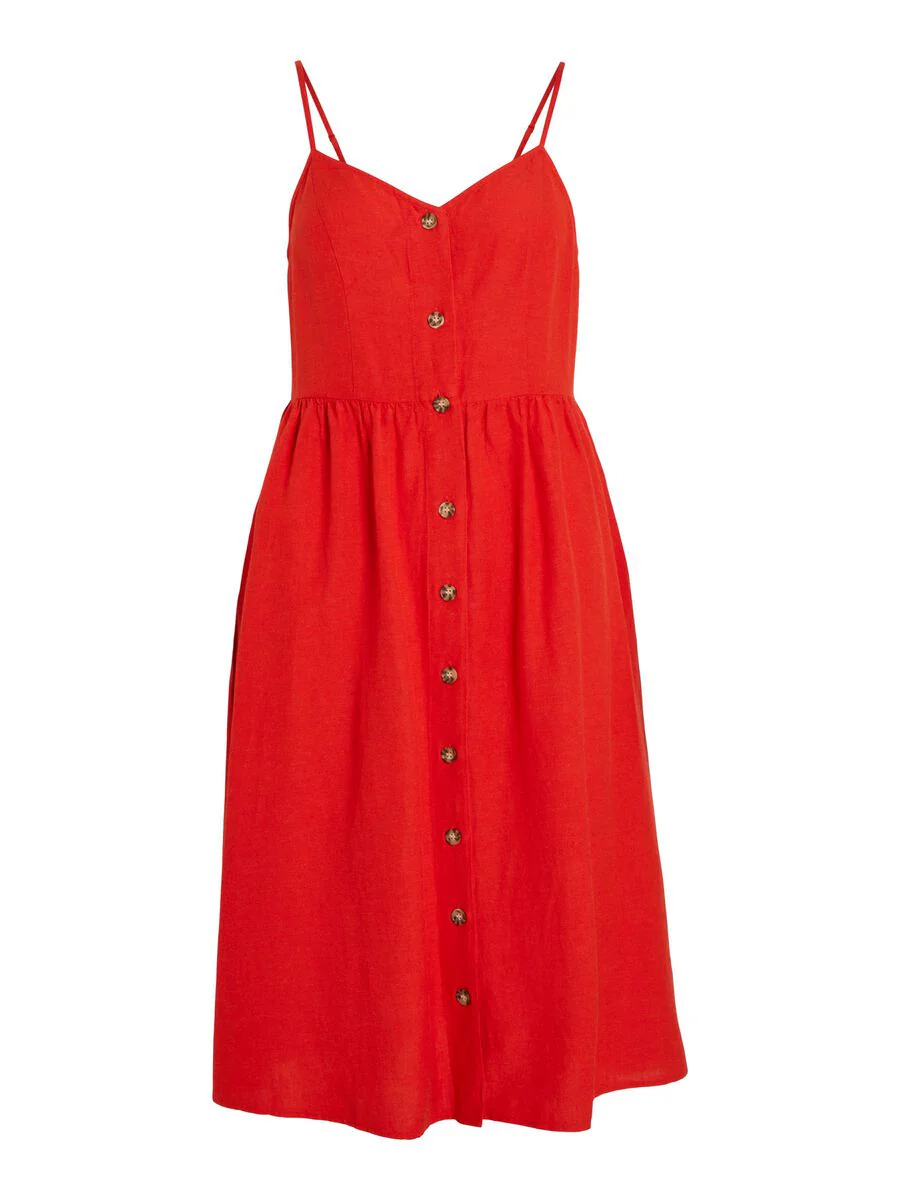 Brooklyn Strap Dress ( Valiant Poppy) - Image 4