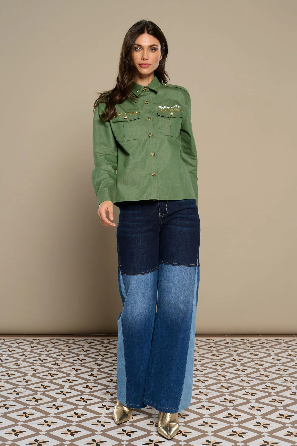 Brunella Shirt (Green) - Image 2