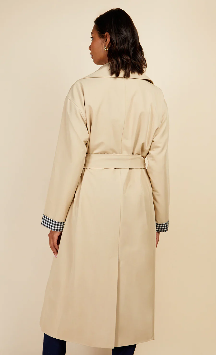 CAMELLE TRENCH COAT (BEIGE) - Image 6