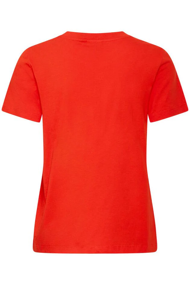 Cara T-Shirt (Fiery Red) - Image 8