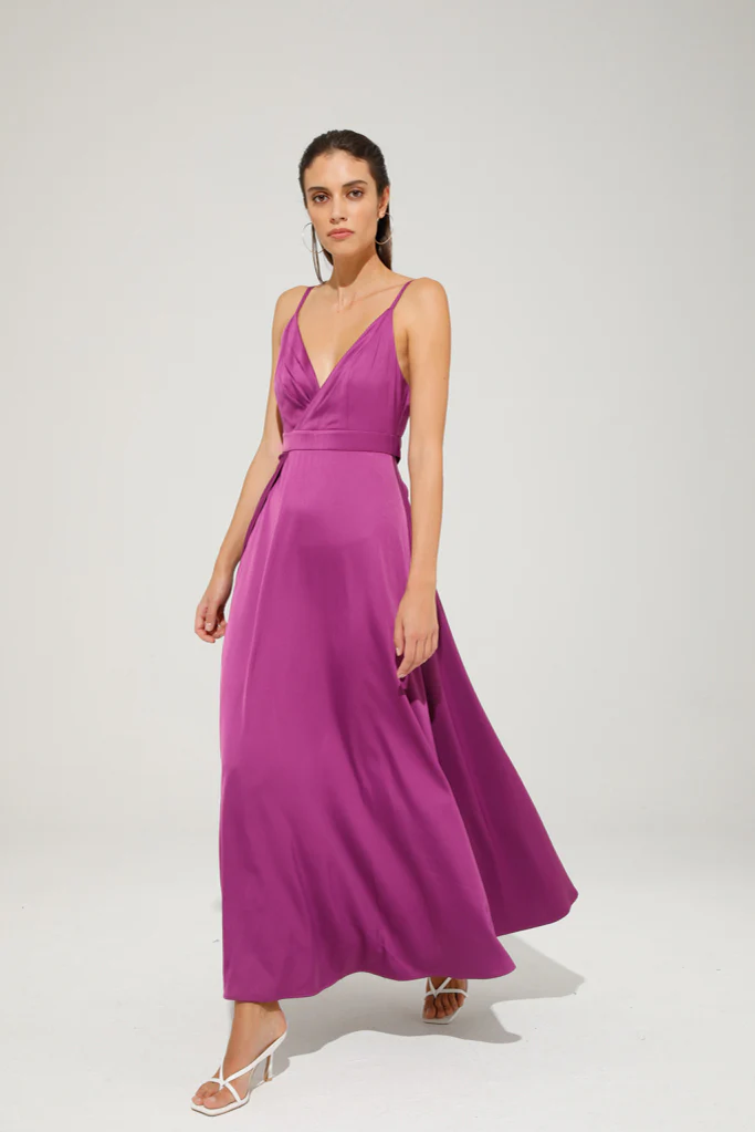 CARILLON MAXI DRESS (ORCHID) - Image 3
