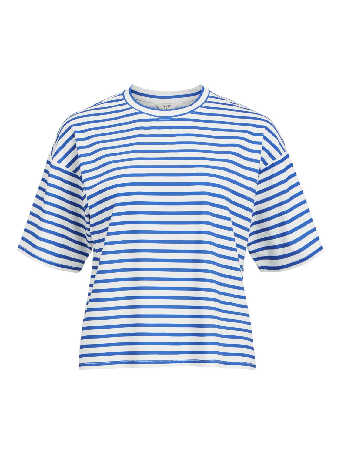 CARLIE OVERSIZE T-SHIRT (CLOUD DANCER/PALACE BLUE) - Image 5