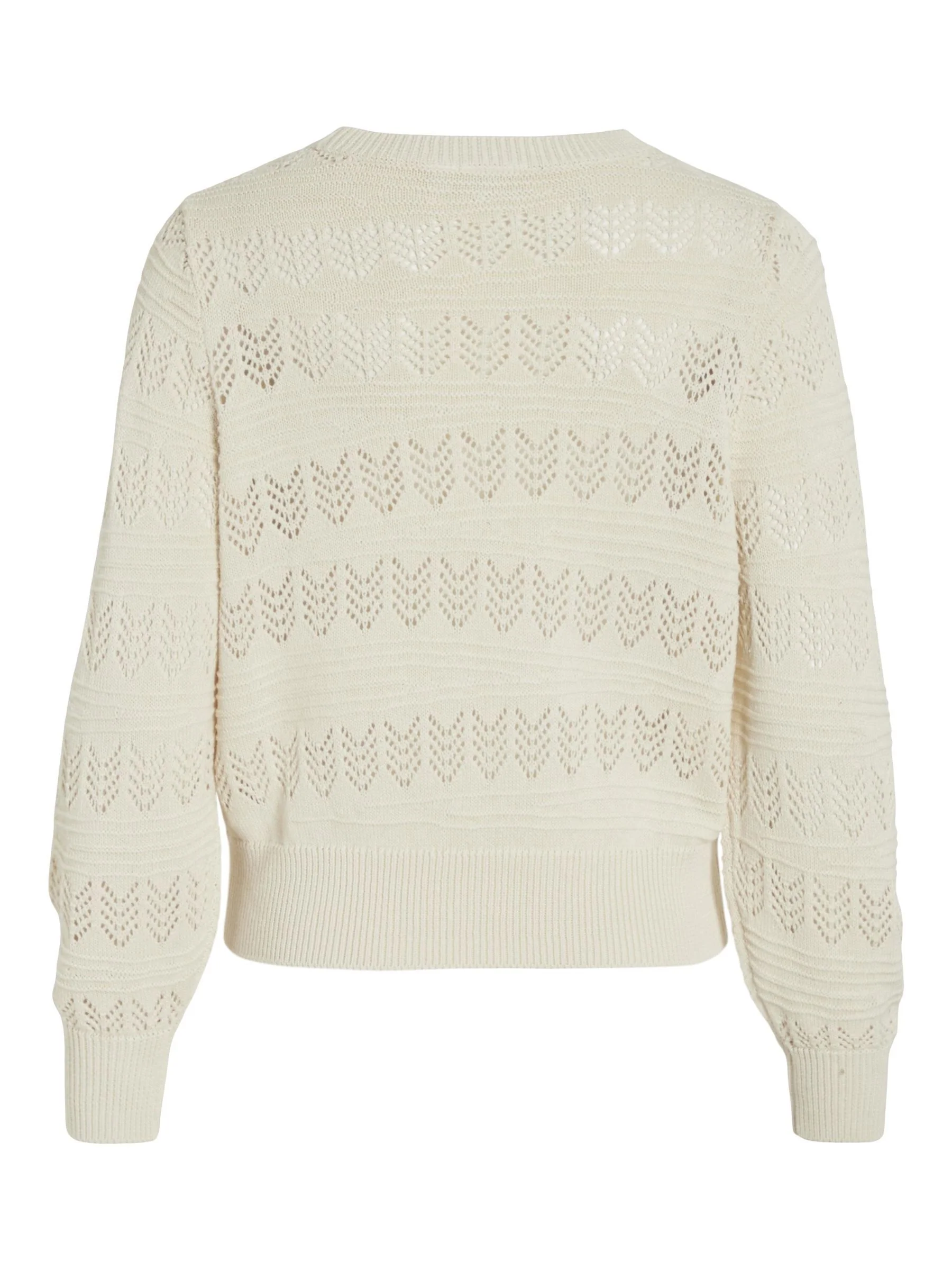Cathy Pointelle Knit Top (Birch) - Image 8